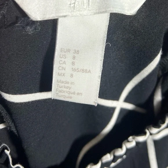 H&M long sleeve shirt dress high neck - Picture 9 of 10